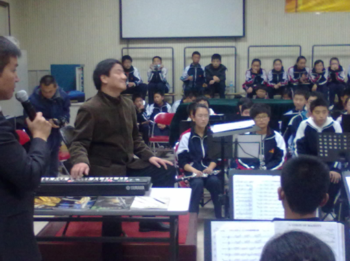北京109中学万利示范乐团大师班活动圆满结束 
