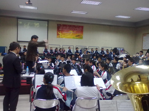 北京109中学万利示范乐团大师班活动圆满结束 