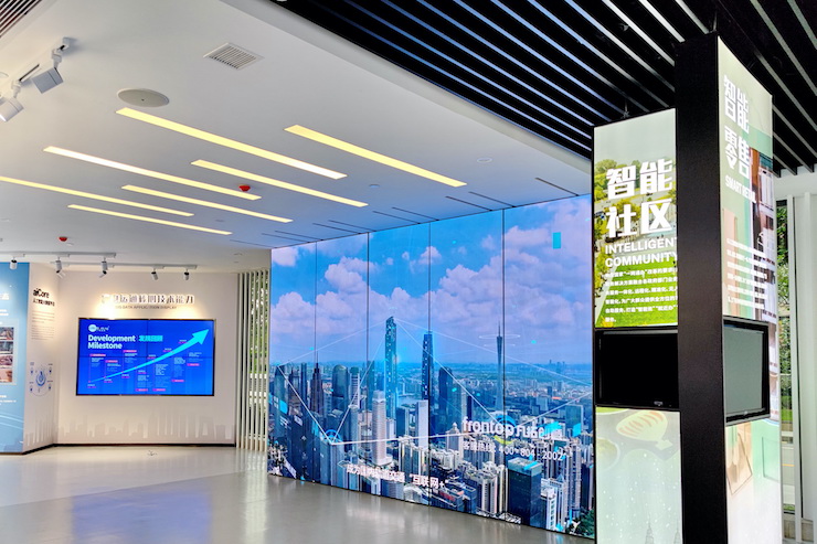 案例｜兼顾多任务场景使用的强大导览系统——广州无线电集团展示中心内的万利CIS商用安装解决方案